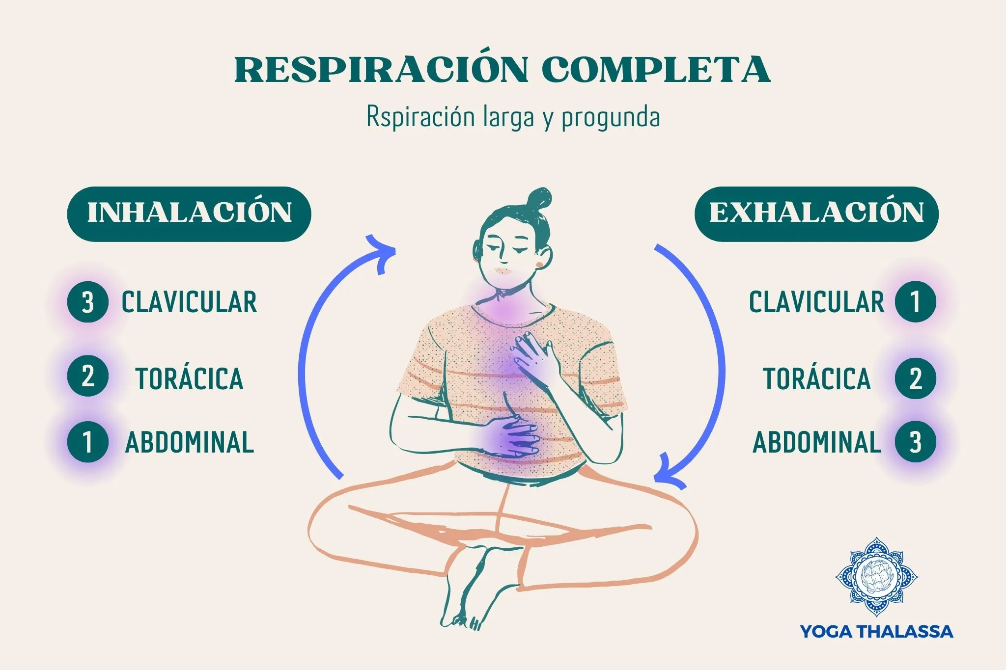 Diagrama de la respiración completa