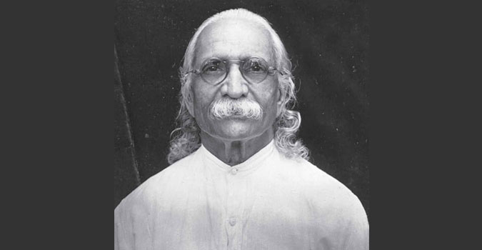 Retrato de Jagannath G. Gune conocido como Swami Kuvalayananda